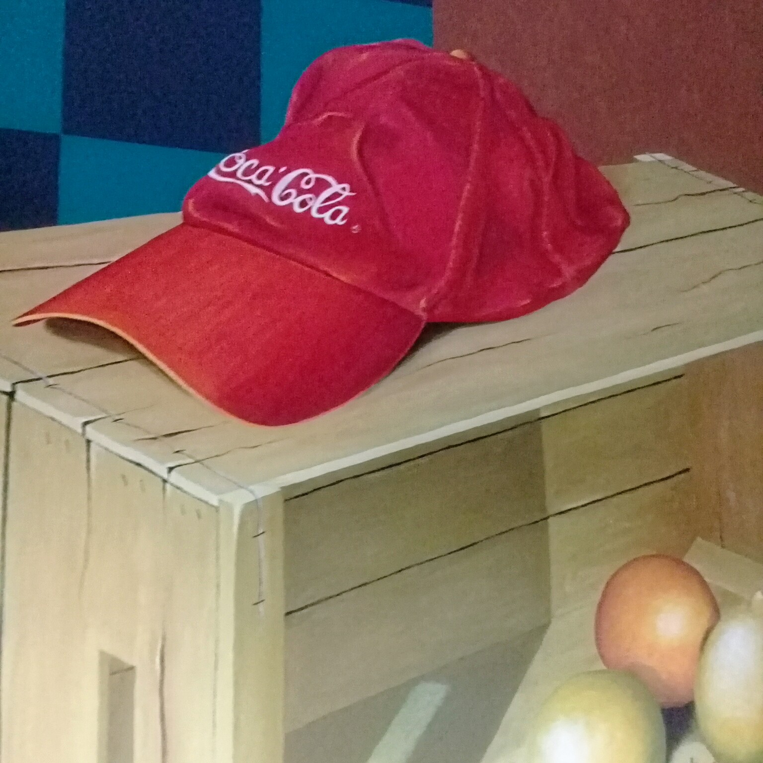 Bodegón Con Cajón De Frutas